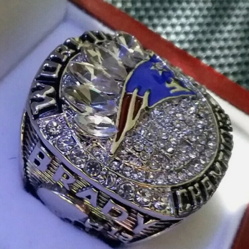 SUPERBOWL LIII 2018-19 BRADY NEW ENGLAND PATRIOTS MVP CHAMPIONSHIP RING w/BOX
